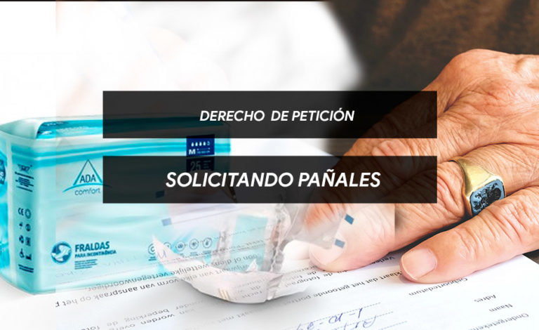 derecho de petición para pañales