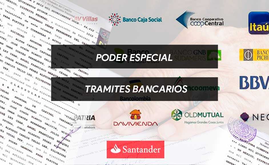 Modelo de Poder Especial para Tramites Bancarios en Colombia |  
